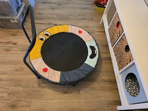 Mini trambulină Baby gym + Bară de susținere