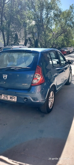 Vând Dacia Sandero 2008 134.000km GPL+Benzina - imagine 5