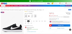 Nike Tiempo Trainer   Adidași bărbați | pantof sport stil tenis fotbal | confort zilnic | marime 40 - imagine 2