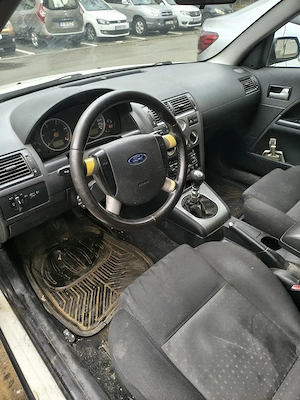 Ford Mondeo 2003 1998 cm cubi brek alb 220 000 km perfect funcțională fara accident preț 1400 euro - imagine 3
