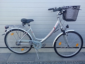 Bicicletă damă Alurex,cu 7 vit Nexus,frână picior !