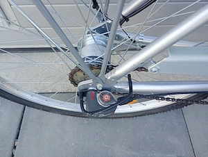Bicicletă damă Alurex,cu 7 vit Nexus,frână picior ! - imagine 4