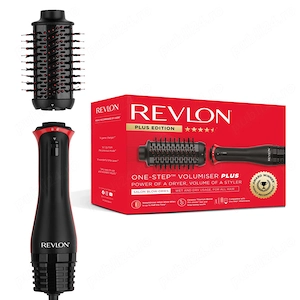 Perie electrica fixa REVLON One-Step Volumiser PLUS RVDR5298E, cu cap detasabil, 4 trepte temperatur