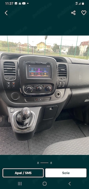 Vând Opel Vivaro 8+1 microbuz 1.6 diesel af 2019 - imagine 5