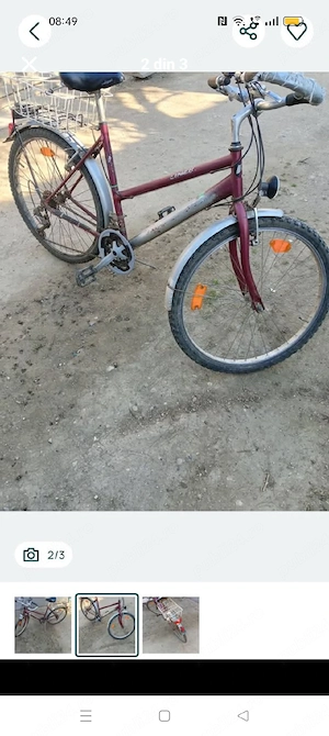 Bicicleta de vânzare preț 90 LEI COM PĂULIȘ JUD ARAD  - imagine 3