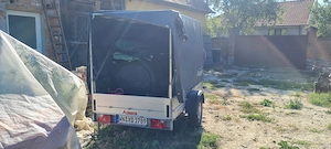 Remorca 1200kg, franata  cat B - imagine 2