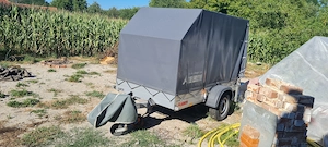 Remorca 1200kg, franata  cat B - imagine 3