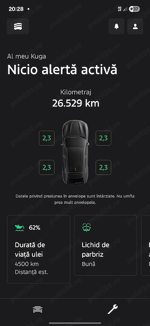 Ford Kuga 06.2022, 1500 cm3 benzina, consum mic 5,5_6%, 26.000 km, 16.000 e - imagine 7