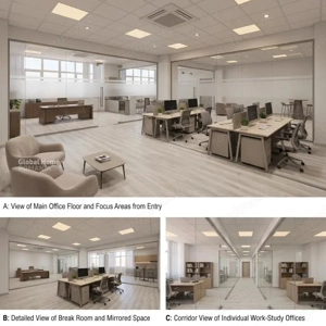 Birou + Parcare + Depozitare + Acces Marfa | Etaj Integral | Militari-Uverturii