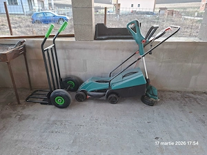 Vand masina de tuns iarba si trimmer bosch