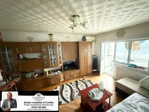 Apartament 2 Camere Decomandat, 54 mp, Ultracentral Târgoviște – Etaj 3, Mobilat