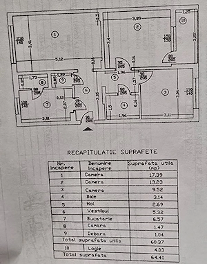 Vanzare apartament 3 camere Titan | Ozana | 1 Decembrie | Pallady - imagine 10