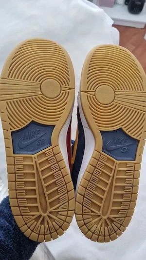 Nike SB Dunk Low Pro PRM "Barcelona", piele întoarsă, mărime 41 - imagine 5
