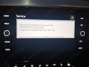 Volkswagen Passat 2020 diesel Automat   Alcantara, Clima 3 zone, dotari premium  - imagine 5