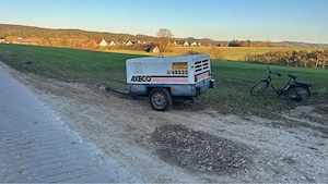 compresor remorca basculabila kipper plug masina de scos  cartofi  - imagine 2