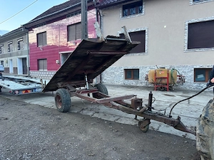 compresor remorca basculabila kipper plug masina de scos  cartofi  - imagine 7