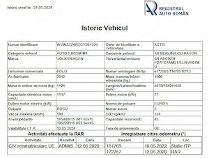Volkswagen Polo 1.2 TSI automata DSG, rosie, benzina - imagine 10