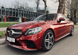 Mercedes-Benz C300 Coupe M-Hybrid 258 CP, AMG, Trapa Panoramica, 9G-Tronic, Full, stare perfecta!