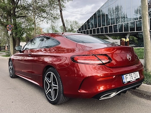 Mercedes-Benz C300 Coupe M-Hybrid 258 CP, AMG, Trapa Panoramica, 9G-Tronic, Full, stare perfecta! - imagine 4