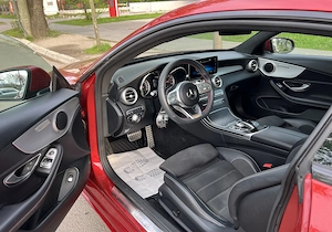 Mercedes-Benz C300 Coupe M-Hybrid 258 CP, AMG, Trapa Panoramica, 9G-Tronic, Full, stare perfecta! - imagine 5