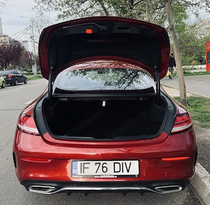 Mercedes-Benz C300 Coupe M-Hybrid 258 CP, AMG, Trapa Panoramica, 9G-Tronic, Full, stare perfecta! - imagine 9