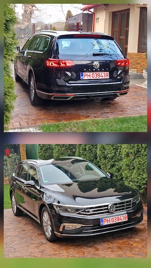 Vw Passat B8.5 Facelift 2020 automat 2.0Tdi Euro6  IQ-Light  cameră masaj Piele  - imagine 6