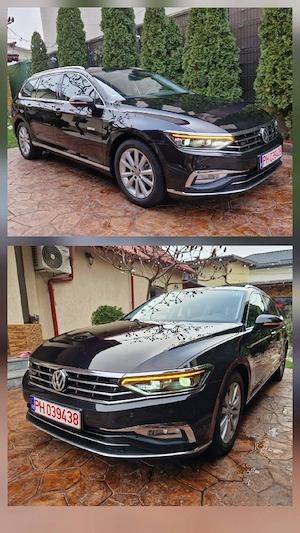 Vw Passat B8.5 Facelift 2020 automat 2.0Tdi Euro6  IQ-Light  cameră masaj Piele  - imagine 7