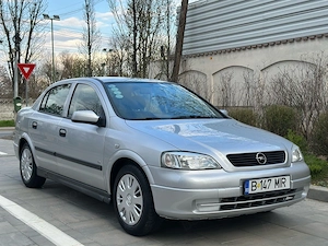 Opel astra G 1.6twinpor climatronic 90.000km Carte service Tinuta in garaj - imagine 5