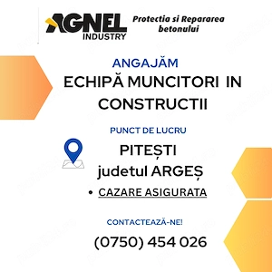 Angajeaza muncitori necalificati   echipa  muncitori - SC Agnel Industry SRL 
