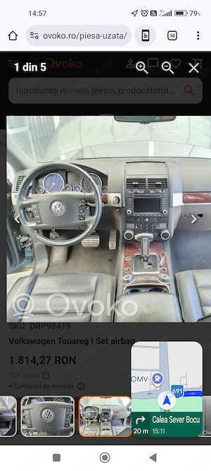 Vw Touareg 2,5 diesel  - imagine 8