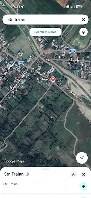 Teren intravilan 1800mp Trestiana 