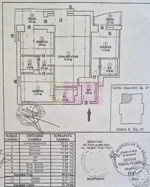 Apartament 4 camere, mobilat lux,  Edenia Titan - imagine 8