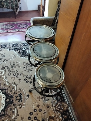 Vand percutie rototomuri cu fete remo in stare buna - imagine 2
