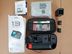 GoPro Hero 13 Accessories Bundle, incarcator gopro, 4 baterii Enduro, stare noua