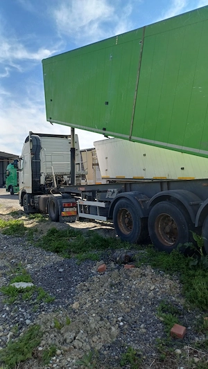 Volvo Fh 440, an 2007 Euro 5, AC. Semiremroca basculabila 52 mc - imagine 4