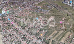Teren intravilan de vanzare cu PUZ aprobat pentru duplex in Selimbar