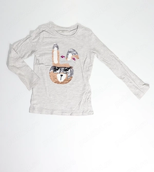 Set 4 bluze cu mânecă lungă fetițe, mărimea 122-128 cm (6-8 ani)   Sinsay, Pepperts - imagine 2