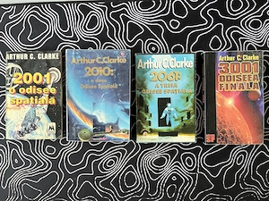 Seria completa "O odisee spatiala" de Arthur C. Clarke