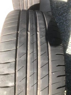 Set 4 roti - jante originale Audi - R.18,echipate cu anvelope vara 225/40 GoodYear - imagine 3