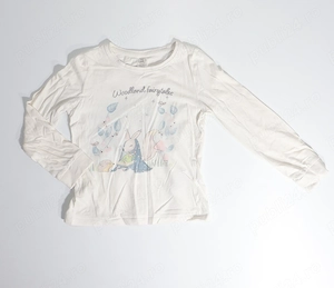 Set 4 bluze cu mânecă lungă fetițe, mărimea 122-128 cm (6-8 ani)   Sinsay, Pepperts - imagine 3