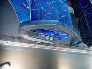 scaune impecapile de autobuz , albastre perfecte pentre rezerve sau pentru folosire imediată, curate