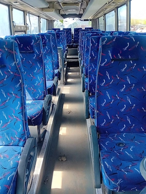 scaune impecapile de autobuz , albastre perfecte pentre rezerve sau pentru folosire imediată, curate - imagine 3