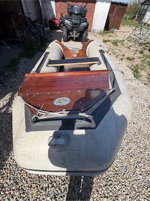 Vand barca gonflabila 4 metri, cu motor Yamaha de 4cp - imagine 2