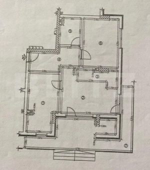 Apartament 3 camere, 66 mp, terasa 25 mp, parcare, Manastur - Metro/Amethyst - imagine 8