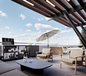 Apartament penthouse NOU Avantgarden 3 - finalizat și intabulat - imagine 5