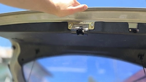 Haion,portbagaj cu geam fumuriu si stergator Opel asta g - imagine 2