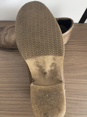 Pantofi Brogue 40 Vintage conditie foarte buna - imagine 5