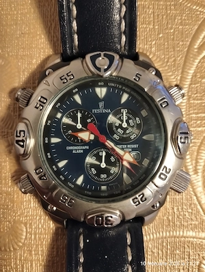 Ceas Festina (Elvetian) Chronograph,alarma, RAR