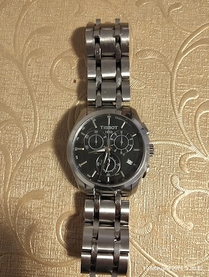 Ceas Elvetian Tissot Couturier Chronograph, data