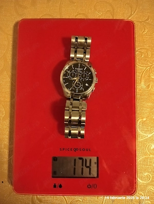 Ceas Elvetian Tissot Couturier Chronograph, data - imagine 4